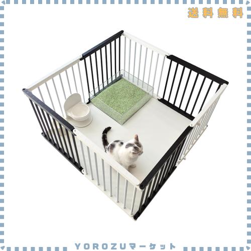 ペット用フェンス 犬 ゲージ 小型犬 サークル 室内 ペットサークル 室内用ドッグゲート 自由に組み立て可能な柵 中小型犬用脱走防止フェ