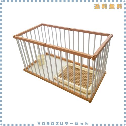 ペット用フェンス 犬 ゲージ 小型犬 サークル 室内 ペットサークル 室内用ドッグゲート 自由に組み立て可能な柵 中小型犬用脱走防止フェ