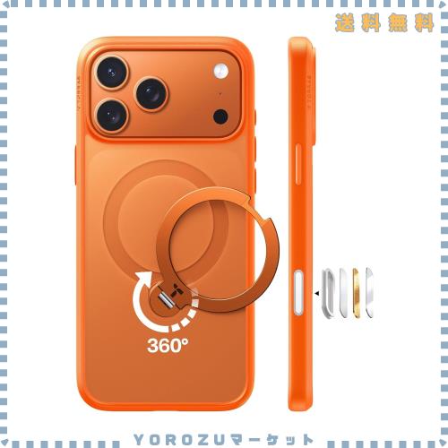 TORRAS iPhone 17 Pro 用 ケース【多機能一体・360°新定点回転スタント？】 Magsafe対応 【Ostand Q3 Spin】高耐久性 耐衝撃 セ？ンマイ式 6,381円