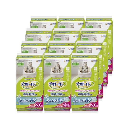 デオトイレ 猫用 シート ふんわり香る消臭 抗菌シート