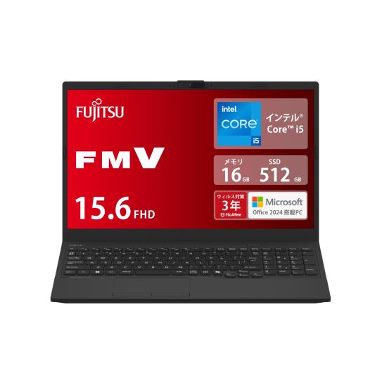 2019年 Windows11 富士通 15.6型 ノートパソコン 【N3】