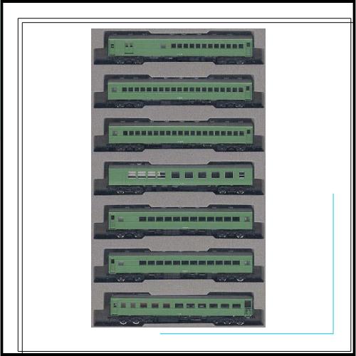 【3969】Nゲージ KATO 10-234 特急(はと)青大将 7両基本セット RWM](再販)10-234 特急「はと」青大将 7両基本セット(動力無し)