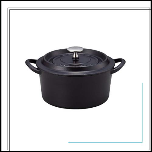 産業 両手鍋 鉄鋳物 ボン ボネール ココット ガス火 IH 兼用 ブラック 20cm イシガキ産業 イシガキ 両手鍋 鉄鋳物 ボン・ボネール ココット ガス火