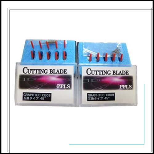 561 PPLS GRAPHTEC(グラフテック) CB09 タイプ カッティングブレード 互換品 45° 15本セット