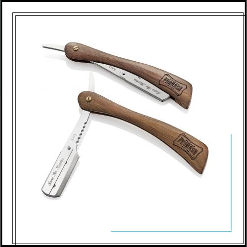 PRORASO (ﾎﾟﾛﾗｰｿ) プロフェッショナル オールドスタイル レザー カミソリ 本格深剃り 折りたたみ式 髭剃り イタリア製 1個 (x 1)