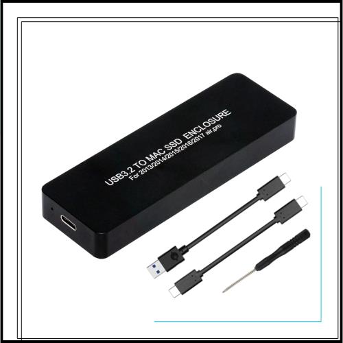 CY Supporting Plug ＆ Play and Mac Book Air Pro 2013 2014 2015 2016ホットスワップSSDポータブルケースUSB 3.0 to 16 + 12ピンモバイ