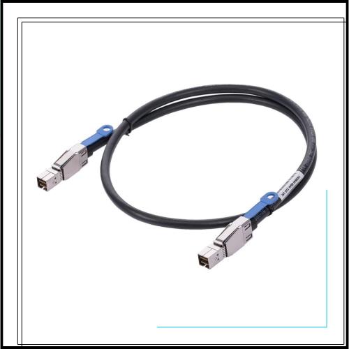 JSER 外部 Mini SAS HD SFF-8644 → Mini SAS 高密度HD SFF-8644 データサーバー RAID ケーブル 50cm 12Gbps