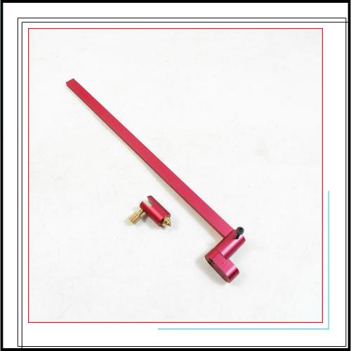 CarAngels 木工用コンパス 円弧ケガキゲージ アルミ製 大工測定及びマーキングツール