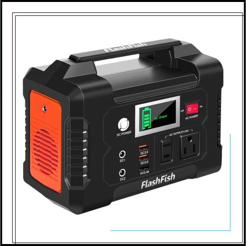 FlashFish ポータブル電源 大容量 小型発電機 40800mAh/151Wh AC