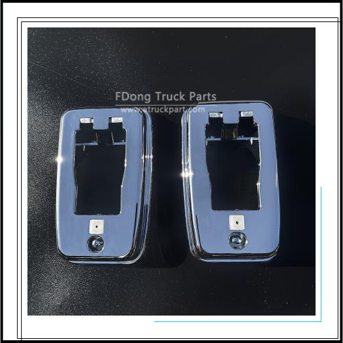 日野 17プロフィア /エアループプロフィア / 17レンジャー / エアループレンジャー メッキ サイドマーカーベース ドアマーカー 台座 左右