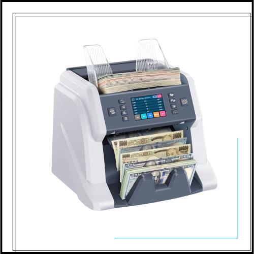 Ribao BC-55マネーカウンティングマシン、日本円新札対応、デジタルコインマシン、多国籍通貨のインテリジェント認識、UV/MG/MT/IR 2 CIS