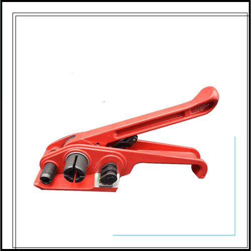 H＆Bツール 手動 梱包機 PP/PETバンド 梱包器 バンド 引締機 引締器 結束機 幅の 12〜19mm ポリプロピレン, 赤