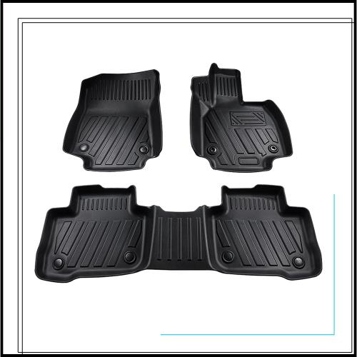 Cartist 新型 ハリアー 80系 フロアマット メーカー直営 立体カーマット HARRIER 2020年6月〜現行 ガソリン車 ハイブリッド車 TPE素材 3D