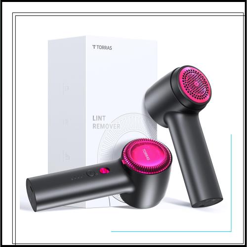 【2024進化・最高傑作】TORRAS けだまとり 電動 毛玉取り  毛玉取り機 様々な衣類に対応 切れ味 替刃付き 強力 6枚刃モデル 3段階調節可