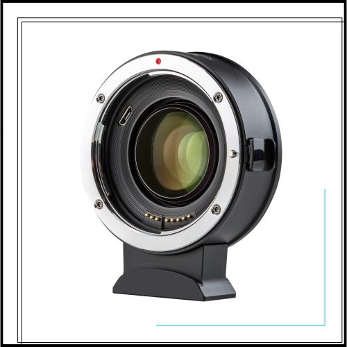 VILTROX マウントアダプター EF-Z2 スピードブースター レンズ変換アダプター 画角0.71倍になる 明るさ一段階明るくなる AF瞳フォーカス