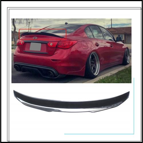 CARIG リアスポイラー インフィニティ INFINITY Q50 Q50S / 日産