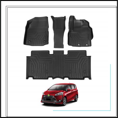 Cartist シエンタ 170系 に適用 フロアマット 5人乗り専用 立体カーマット NHP17型 NSP17型 NCP17型 2015-2022年 TPE素材 3Dフロアマット
