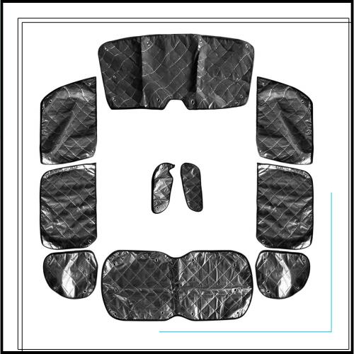 AUTO-MP ホンダ N-BOX JF3/4 サンシェード 車中泊 N-BOXカスタム 盗難防止 仮眠 アウトドア キャンプ キャンピング 5層構造 全窓用セット