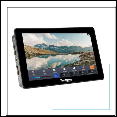 PortKeys LH5PII 撮影モニター 5.5インチ 2200nit 4KHDMI ワイヤレスカメラコントロール Bluetooth接続アップグレードバージョンメタルフ
