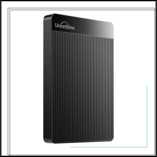 UnionSine 1TB 外付けハードディスク超薄型外付けHDDポータブル