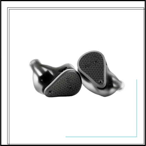 水月雨(MOONDROP) VARIATIONS 耳掛け式 カナル型 イヤホン ケーブル脱着式 ハイブリット5ドライバー ブラック M