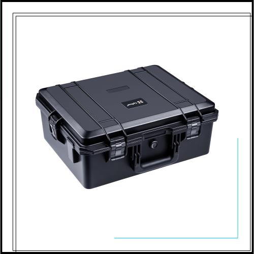 Lykus HC-5020 防水ハードケース 格子状カットスポンジが内蔵 内寸:50x40x21cm カメラ、プロジェクター、ドローン、ラップトップなどに適