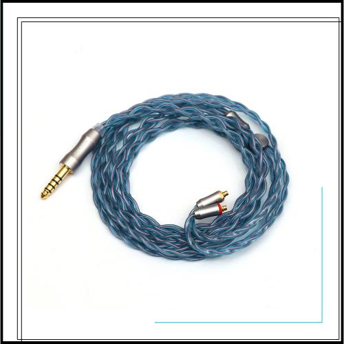 Tripowin Alteaアップグレードされた6N-OCC Litz 4コアHIFIイヤホンケーブル　高純度(99.9999%)6N単結晶銅ケーブル (MMCX差し込み式, 4.4