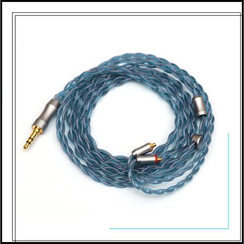 Tripowin Alteaアップグレードされた6N-OCC Litz 4コアHIFIイヤホンケーブル　高純度(99.9999%)6N単結晶銅ケーブル　リケーブル可能イヤ