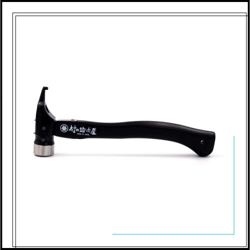 村の鍛冶屋 鍛造 焼入れ ペグハンマー エリッゼステークアルティメットハンマー ブラック柄 (ステンレスヘッド×カチオン)【燕三条製】MA