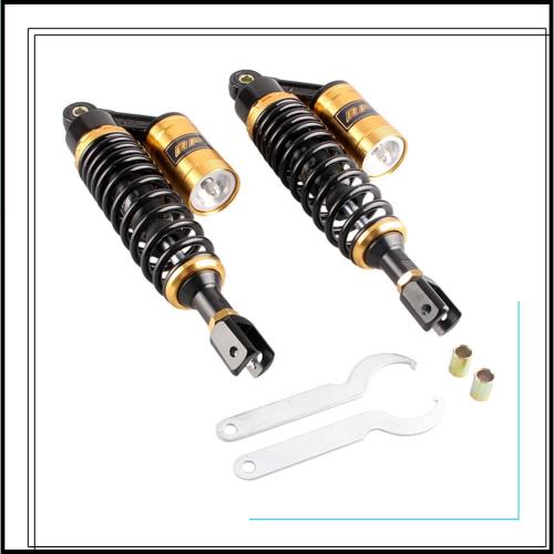 Hegeiisy 340MM 7MMスプリングオートバイ用ショックアブソーバー