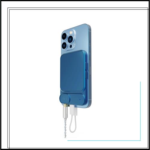 Khadas ヘッドホン アンプ ポータブル式 超薄型 おしゃれな設計 ‖ 高性能 HIFI DAC ロスレス BT5.0 dac 内蔵充電式バッテリー 8時間動作