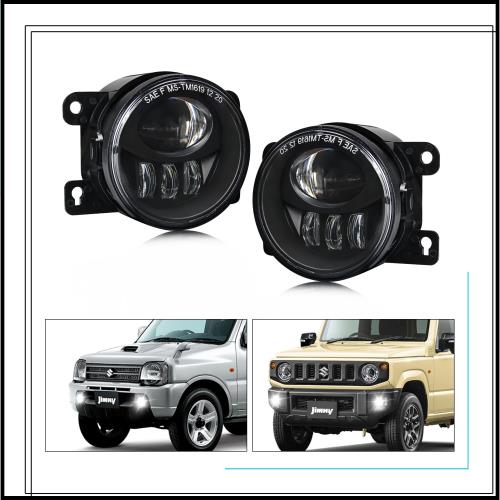 OPPLIGHT ジムニー LED フォグランプ ユニット JB64 ジムニーシエラ JB43W/JB74 用 LEDフォグ 車検対応 明るい カットラインあり ホワイ 8,532円