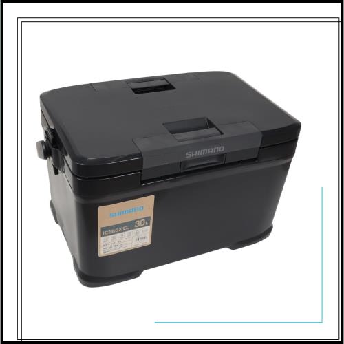 シマノ] クーラーボックス 30L アイスボックスEL ICEBOX EL 30L NX-230V チャコール 01 チャコール 30L