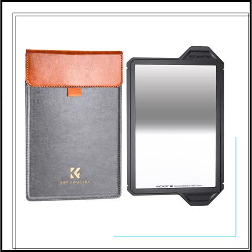 【新型】K＆F Concept ハーフNDフィルター 角型 GND8 リバースグラデーション GND0.9 日本製AGC光学ガラス 36層ナノコーティング 撥水防汚