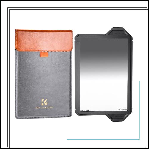 K&F Concept ハーフNDフィルター角型 GND8 GND0.9 ハード減光フィルター 光学ガラス製 色彩効果用 100*150*2mm : K\u0026F CONCEPT GND8ハーフNDフィルター 角型リバース