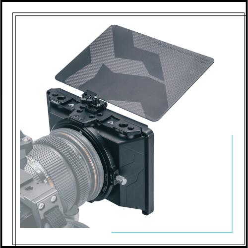 TILTA ミニマットボックス4x5.65”フィルターフレームミラーレスデジタル一眼レフカメラに適用、レ67mm / 72mm / 77mm/82mmンズアダプター