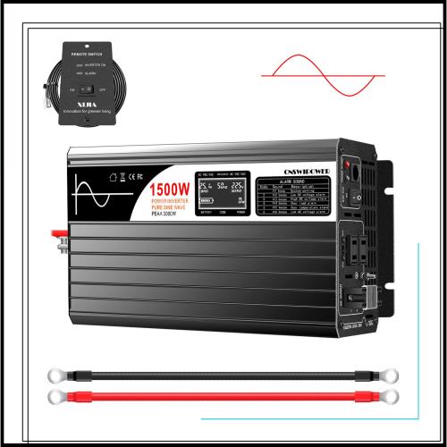インバーター 正弦波 36V 100v 変換 50Hz/60Hz,カーインバーター,AC コンセント×2 非常電源・に 防災 太陽光発電 LCDディスプレー搭載