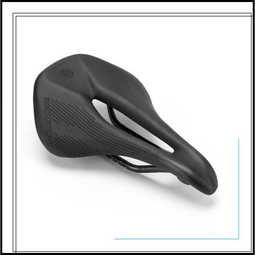 ROCKBROS(ロックブロス)自転車 サドル カーボン 軽量サドル スポーツ 超軽量 低反発 ソフト サドルクッション穴あき 通気性 衝撃吸収 滑