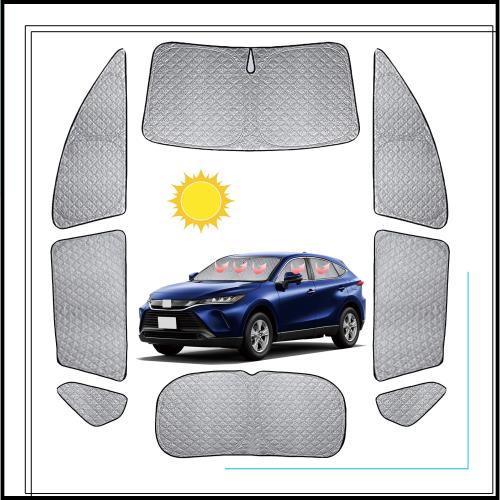 2022 新型 車用 サンシェード トヨタ ハリアー 80系 リア用 車中泊 仮眠 マルチサンシェード 断熱 遮光シェード 車窓日よけ 車中泊グッズ 7,928円