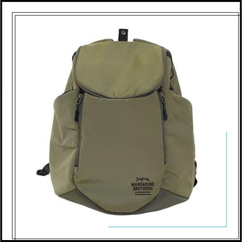 MANDARINE BROTHERS マンダリンブラザーズ ウィンストンハグバッグ カーキ