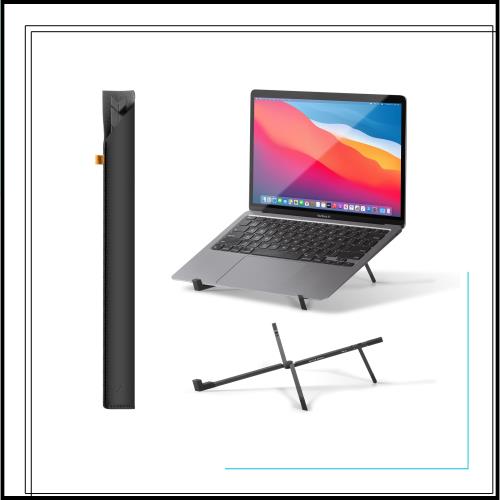 Native Union フォールド ラップトップスタンド ？ 超スリム折りたたみ式＆ポータブル ノートPCスタンド ？ 人間工学に基づき最適化された