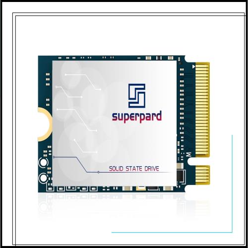 Superpard SSD 1TB NVME M.2 2230 PCIe Gen 3.0x4 30mm 内蔵型 ゲームSSD Steam Deck ROG Ally Surface Pro Ultrabookなどノートパソコン