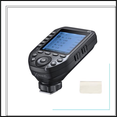 【技適マーク付き】Godox XProII-F ワイヤレスフラッシュトリガー 富士カメラ用 1/8000s HSS TTL変換 手動TCM機能 大型LCDスクリーン 富