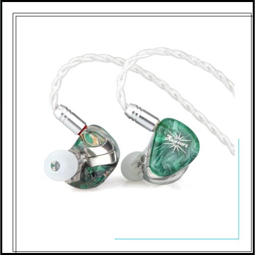 LINSOUL Kiwi Ears Orchestra Lite 8BAハイブリッド型HiFiイヤホン 人間工学に基づくデザイン 0.78mm2pinコネクター＆3.5mmステレオプラグ