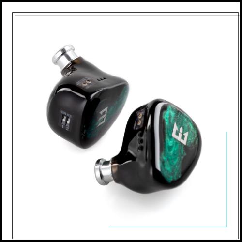 Yinyoo 高級 イヤホン 有線 カナル型 イヤホン イヤモニ型イヤホン TRI Star  イヤフォン ベリリウムDD 6mmチタン振動板 樹脂筐体 2