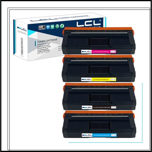 LCL RICOH用 リコー用 P C301 P C301SF P C300H PC300H 514229 514230 514231 514232 大容量 再生トナーカートリッジ (4色セット ブラッ
