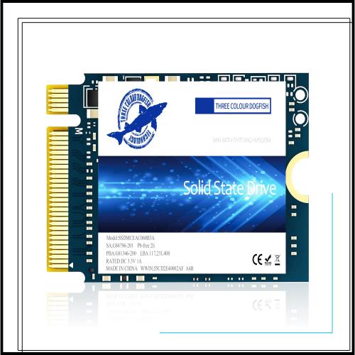 Dogfish SSD M.2 2230 NVMe PCIe 4.0 1TB 3D TLC NAND ゲーミング 内蔵ソリッドステートドライブ スチームデッキ PS5 Surface Pro ノート