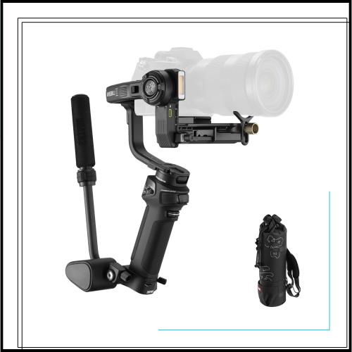[公式旗艦店] ZHIYUN Weebill 3S COMBO 3軸ジンバルスタビライザー、ミラーレス＆DSLRカメラ適用、内蔵ライトとOLED液晶画面、PD高速充電
