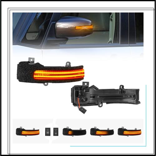 POPMOTORZ 三菱 アウトランダー GF7W/GF8W eKワゴン eKカスタム eKクロスLED シーケンシャル ミラーウインカー 【車検対策済み全点滅切替 9,807円