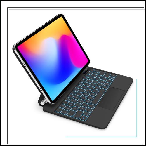 マジックキーボード GOOJODOQ 2024 iPad Air6(M2) 11inch対応スマートキーボード iPad Pro 11第1/2/3/4世代/iPad Air第4/5/6世代通用 ト